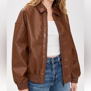 Lioness Kenny Woven Bomber Jacket